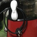 キッチン家電用6個セットTPUケーブルオーガナイザークリップ - ブラック、ホワイト、グレー - エアフライヤー、ブレンダー、コーヒーメーカー用コード管理ソリューション - オフィス、ベッドルーム、教室用のきちんとしたワイヤーホルダー