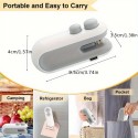 携帯用ミニスナックバッグシーラー、充電式2in1カッターバッグヒートシーラー（チップ用）、食品鮮度保持プラスチック袋リセーラー、小型封筒機、USB充電式ヒート真空シーラー、フードストレージシーラー