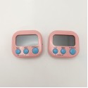 2個パック デジタルキッチンタイマー、マグネット式、カウントアップ/カウントダウン、分と秒、料理、ベーキング、スポーツ、ゲーム、オフィス、プラスチック、フライヤーアクセサリー、電池は含まれていません