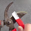 1pc プロフェッショナル タングステン ダイヤモンド セラミック ナイフシャープナー - 多様なブレードの研削に適した多用途ツール、キッチン研削石、ガーデンシェアーズ、亜鉛合金構造、キッチン研削石 | プロフェッショナルシャープナー | 耐久性のある構造、ナイフシャープナー