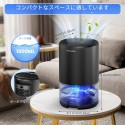 小型静音除湿機 ホームベッドルーム用地下室用モイスチャーエクストラクター