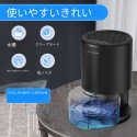 小型静音除湿機 ホームベッドルーム用地下室用モイスチャーエクストラクター
