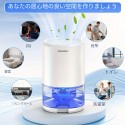 小型静音除湿機 ホームベッドルーム用地下室用モイスチャーエクストラクター
