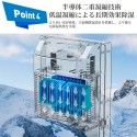 家庭用の省エネコンパクト除湿機、静音設計、寝室や地下室に最適、日本の標準プラグ、100V、充電不可の9Vバッテリー、不規則な形状、エネルギー効率の詳細はマニュアルに記載
