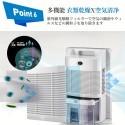 家庭用の省エネコンパクト除湿機、静音設計、寝室や地下室に最適、日本の標準プラグ、100V、充電不可の9Vバッテリー、不規則な形状、エネルギー効率の詳細はマニュアルに記載