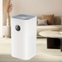 35畳用コンパクト空気清浄機 - エネルギー効率高、USB駆動、360°循環、静音動作、ほこり・ペットの毛・臭い除去、PM2.5消臭、家庭用に最適、臭い除去装置 | モダン空気清浄機 | 効果的な空気循環、家庭用空気清浄機