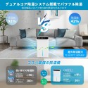 除湿機 小型 除湿器【ダブルペルチェ式で除湿量UP!】除湿機 空気清浄機 強力除湿 除湿機 衣類乾燥 2.5L大容量 1L/日除湿量 マイナスイオン機能付き 集塵フィルター 湿気/梅雨対策 結露/カビ防止 任せモード 満水自動OFF 切タイマー機能 小型 除湿機 コンパクト 7色ライト 静音 省エネ 人気 脱衣所 トイレなどに適用 日本語取扱説明書付 PSE認証済