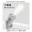 加湿器 ミニ 卓上 超音波式 卓上加湿器 かしつき ライト おしゃれ 静音 部屋 寝室 乾燥対策 お手入れ簡単