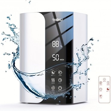 大容量加湿器 5L [新発売、除菌＆浄化...