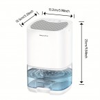 コンパクトホーム除湿機 - 静かな動作、...