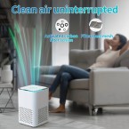 寝室用空気清浄機、デスクトップ空気清浄機...