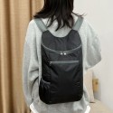 女性と男性向けの大容量折りたたみ式バックパック - 軽量で柔らかいソフトデイパック、調節可能なストラップ、ジップクローズ、キャンプ、ハイキング、旅行用の前後ポケット、ハイキングバックパック