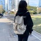 (4色選択可能) 大容量ナイロン巾着バッ...