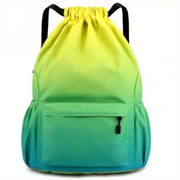 17リットル軽量ドローストリングバックパ...