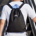 軽量ナイロン製ドローストリングショルダーバッグ - 調節可能なストラップ、大容量でアウトドアスポーツ＆アクティビティに最適