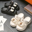 レディース plataforma サンダル、夏用、室内履きにも、滑り止め