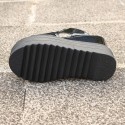 トレンド平台サンダル、女性用、夏用、ストラップなし