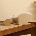 女性用ヌードベルト ホワイト ハイウォーター プラットフォーム スーパーヒック ソール 高品質サンダル 春夏秋ドレス 厚底サンダル おしゃれで快適な高価値の気品エレガント多様性セクシーなボヘミアンデイリーパーティーナイトクラブ屋外教会デートバレンタインデー結婚式ストリートインターネットセレブフェアリースタイル 女性用サンダル