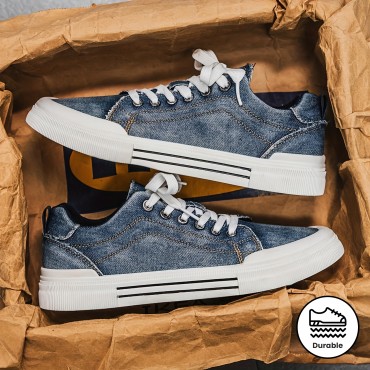 メンズ春夏カジュアルスニーカー、ファッシ...