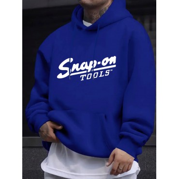 メンズ新作プリントフーディー...