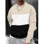 メンズカジュアルクルーネックスウェットシ...