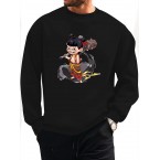 メンズ ストリートウェア グラフィックプ...